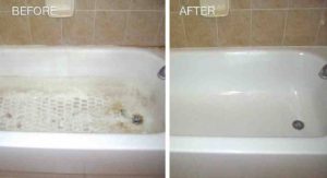 bathtub deep cleaning